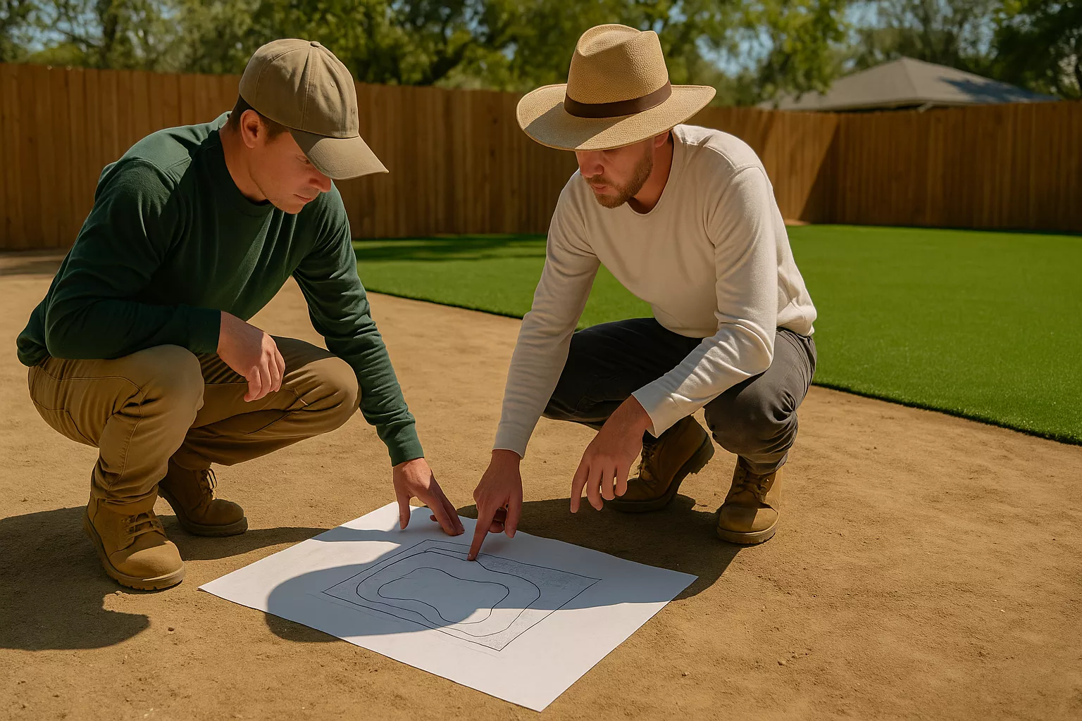 Planning layout and seams